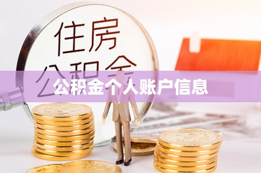 荔浦公积金个人账户信息