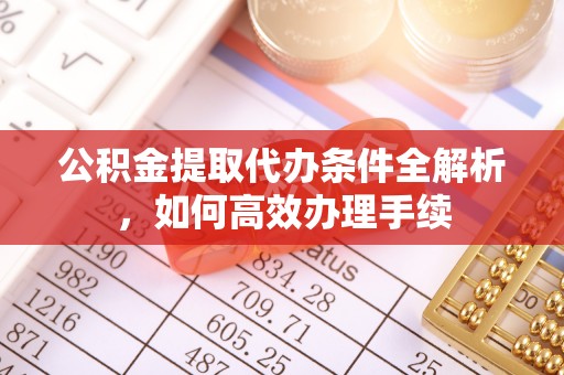 荔浦公积金提取代办条件全解析，如何高效办理手续