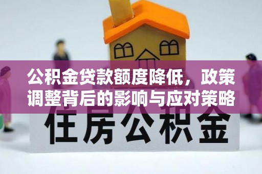 荔浦公积金贷款额度降低，政策调整背后的影响与应对策略