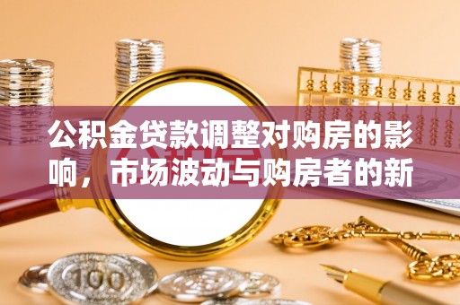 荔浦公积金贷款调整对购房的影响，市场波动与购房者的新选择