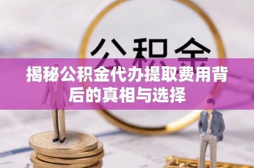 荔浦揭秘公积金代办提取费用背后的真相与选择