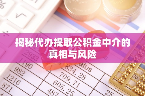 荔浦揭秘代办提取公积金中介的真相与风险