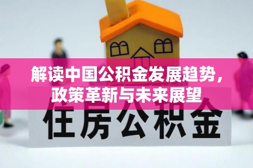 荔浦解读中国公积金发展趋势，政策革新与未来展望