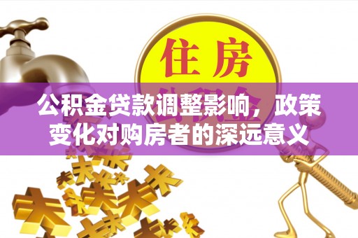 荔浦公积金贷款调整影响，政策变化对购房者的深远意义