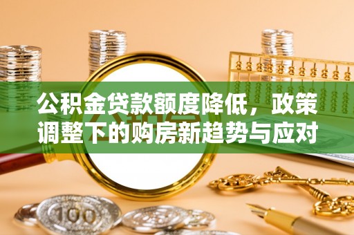 荔浦公积金贷款额度降低，政策调整下的购房新趋势与应对策略