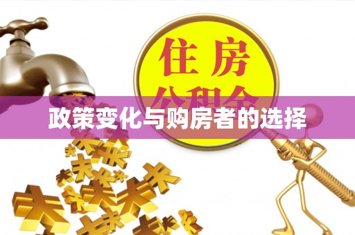荔浦政策变化与购房者的选择