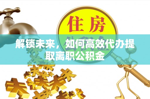荔浦解锁未来，如何高效代办提取离职公积金