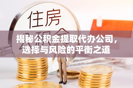 荔浦揭秘公积金提取代办公司，选择与风险的平衡之道