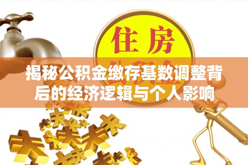 荔浦揭秘公积金缴存基数调整背后的经济逻辑与个人影响