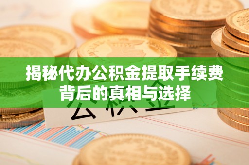 荔浦揭秘代办公积金提取手续费背后的真相与选择