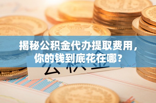 荔浦揭秘公积金代办提取费用，你的钱到底花在哪？