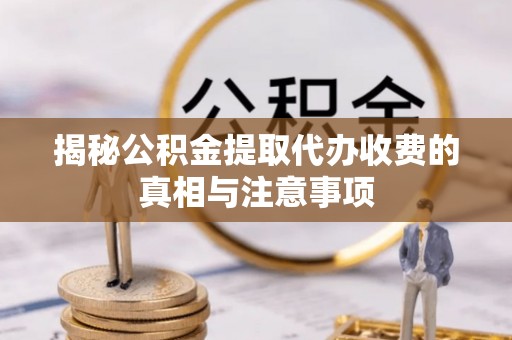 荔浦揭秘公积金提取代办收费的真相与注意事项