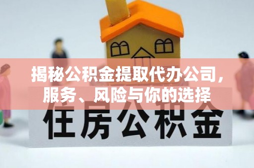 荔浦揭秘公积金提取代办公司，服务、风险与你的选择