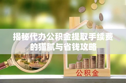 荔浦揭秘代办公积金提取手续费的猫腻与省钱攻略