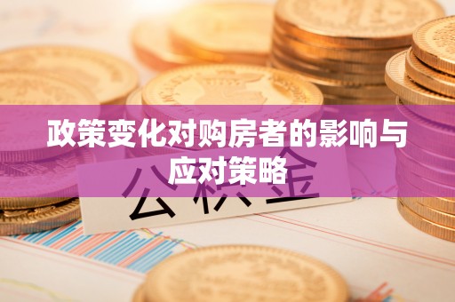 荔浦政策变化对购房者的影响与应对策略