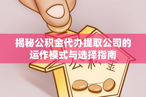 荔浦揭秘公积金代办提取公司的运作模式与选择指南