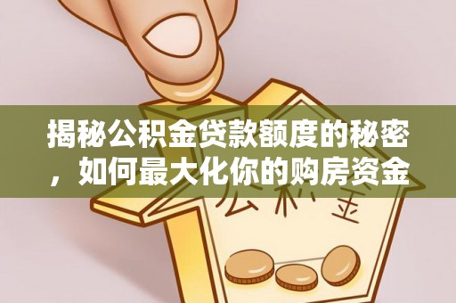 荔浦揭秘公积金贷款额度的秘密，如何最大化你的购房资金