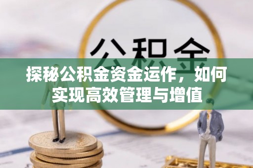 荔浦探秘公积金资金运作，如何实现高效管理与增值