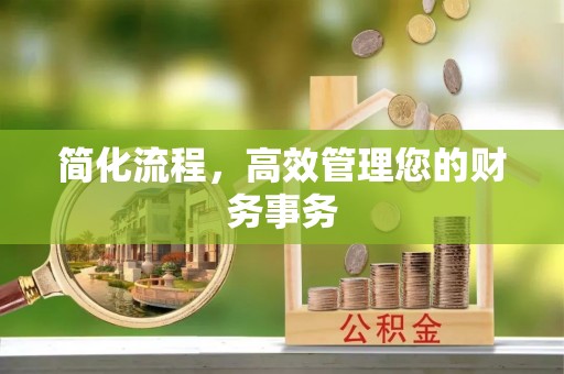 荔浦简化流程，高效管理您的财务事务